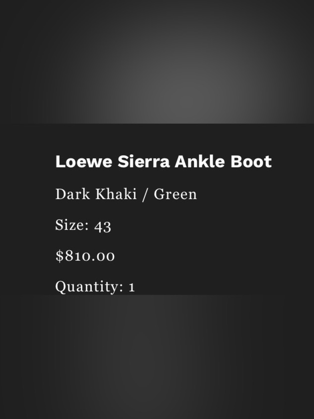 Loewe Men’s Sierra Brown Leather Lug-Soled Ankle Boots - Picture 5 of 5